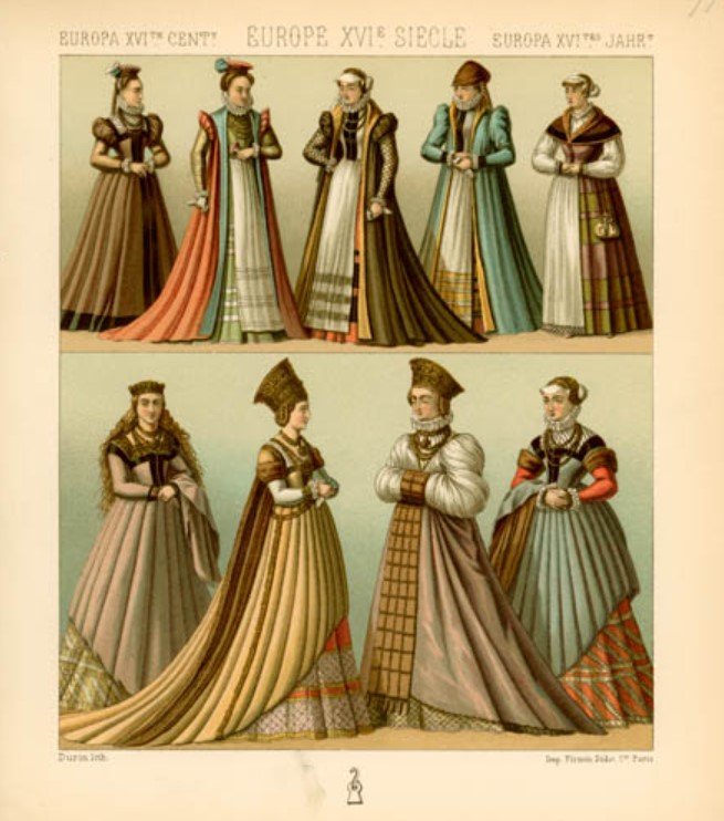 16th century German fashion