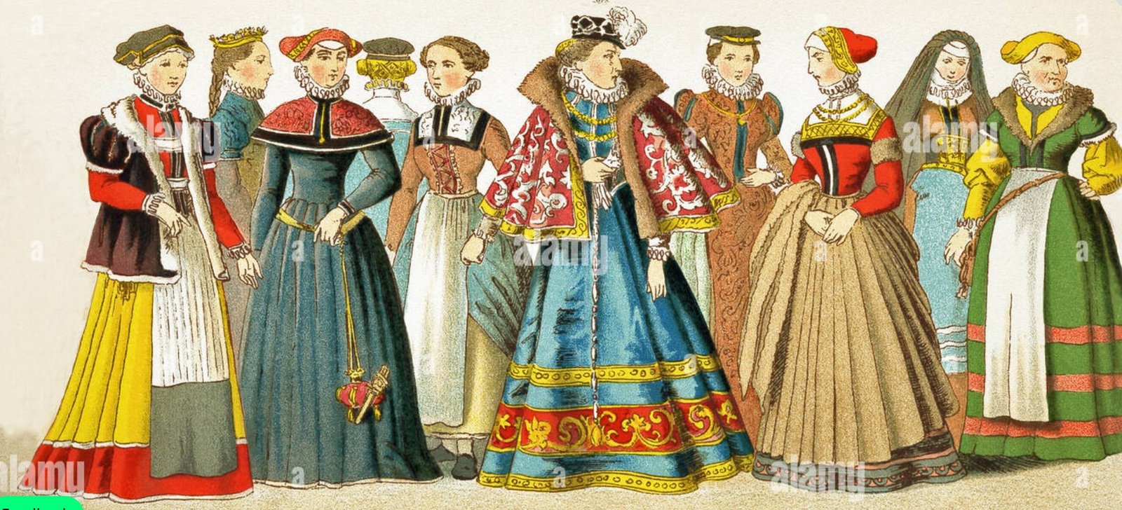 16th century German fashion