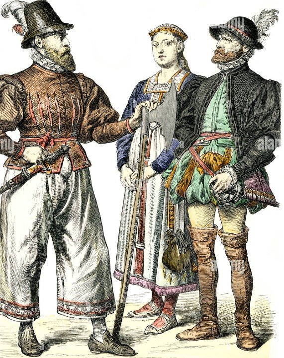 16th century German fashion