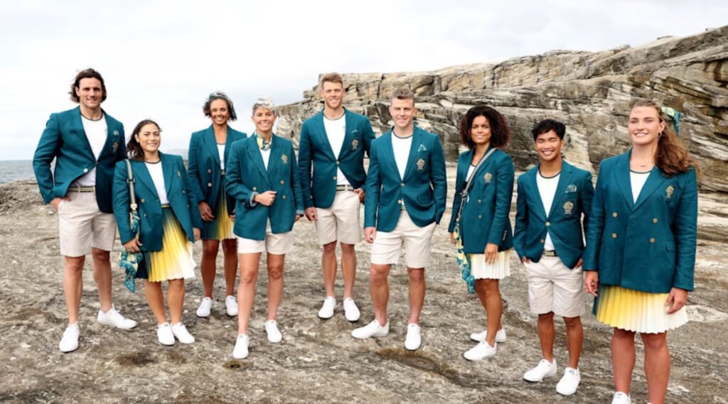 Team Australia 2024 Olympic uniforms